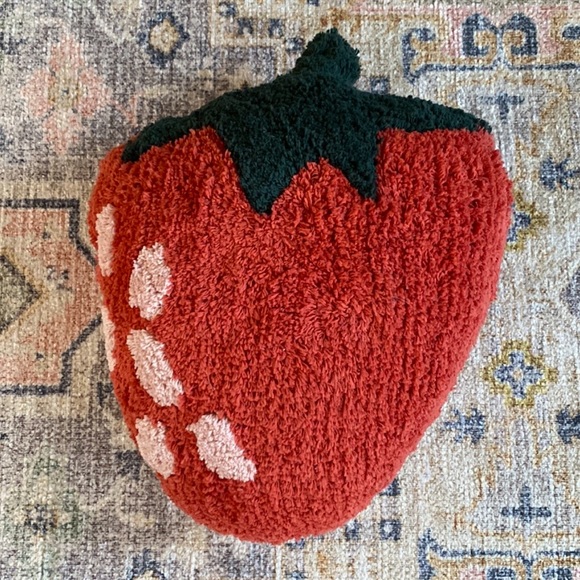 NWT Target Strawberry Throw Pillow - Picture 2 of 6